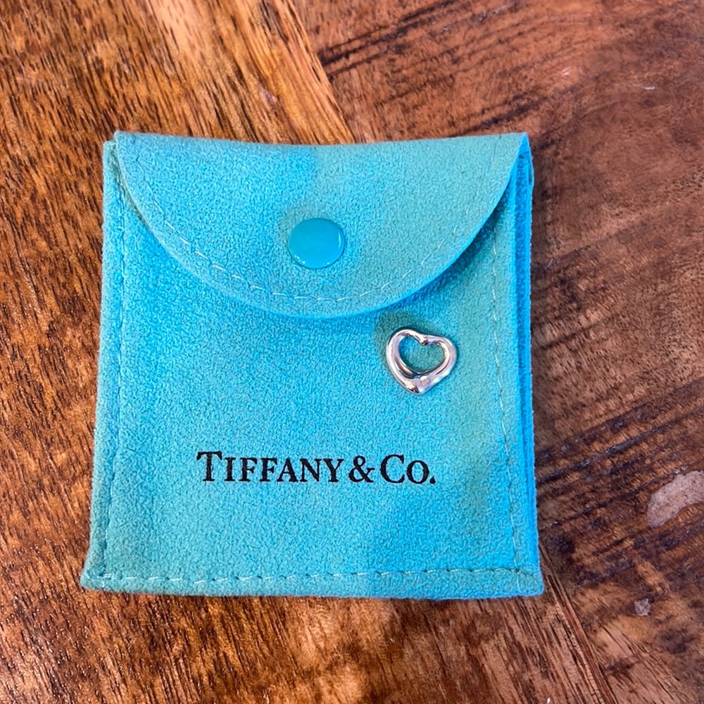 Tiffany & co open heart charm